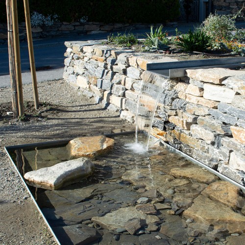 Structures en métal de la Cotzette, en collaboration avec Michelet paysagistes et la Ville de Sion